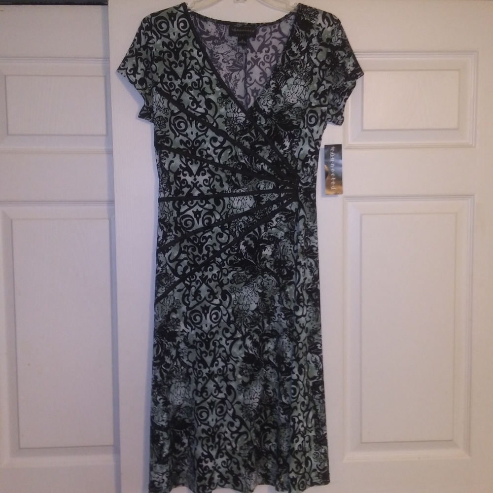 Connected Apparel Pullover Dress